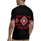 Aotearoa Atua Tumatauenga Personalised Rugby Jersey Maori God Of War Taniko Motifs
