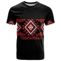Aotearoa Atua Tumatauenga Personalised T Shirt Maori God Of War Taniko Motifs