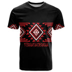 Aotearoa Atua Tumatauenga Personalised T Shirt Maori God Of War Taniko Motifs