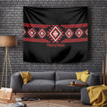Aotearoa Atua Tumatauenga Tapestry Maori God Of War Taniko Motifs