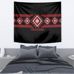 Aotearoa Atua Tumatauenga Tapestry Maori God Of War Taniko Motifs