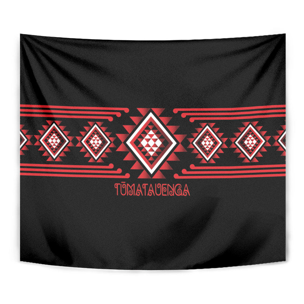 Aotearoa Atua Tumatauenga Tapestry Maori God Of War Taniko Motifs
