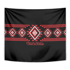 Aotearoa Atua Tumatauenga Tapestry Maori God Of War Taniko Motifs