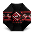 Aotearoa Atua Tumatauenga Umbrella Maori God Of War Taniko Motifs