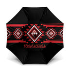 Aotearoa Atua Tumatauenga Umbrella Maori God Of War Taniko Motifs