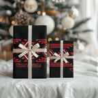Aotearoa Atua Tumatauenga Wrapping Paper Maori God Of War Taniko Motifs