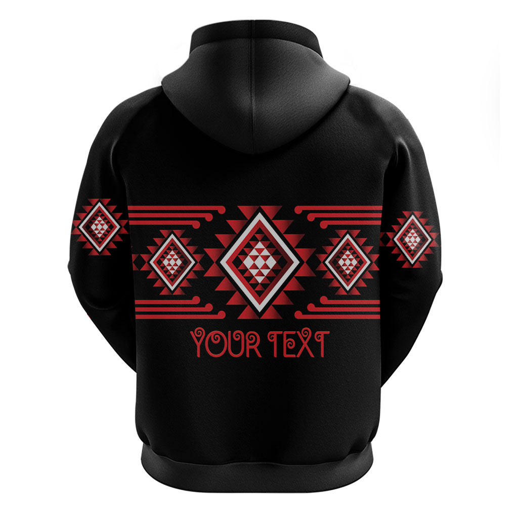 Aotearoa Atua Tumatauenga Personalised Zip Hoodie Maori God Of War Taniko Motifs