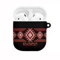 Aotearoa Atua Ruaumoko AirPods Case Maori Powerful God Taniko Motifs