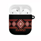 Aotearoa Atua Ruaumoko AirPods Case Maori Powerful God Taniko Motifs