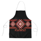 Aotearoa Atua Ruaumoko Apron Maori Powerful God Taniko Motifs