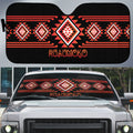 Aotearoa Atua Ruaumoko Auto Sun Shade Maori Powerful God Taniko Motifs