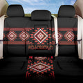 Aotearoa Atua Ruaumoko Back Car Seat Cover Maori Powerful God Taniko Motifs