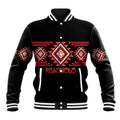 Aotearoa Atua Ruaumoko Personalised Baseball Jacket Maori Powerful God Taniko Motifs
