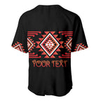 Aotearoa Atua Ruaumoko Personalised Baseball Jersey Maori Powerful God Taniko Motifs