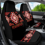Aotearoa Atua Ruaumoko Car Seat Cover Maori Powerful God Taniko Motifs
