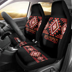 Aotearoa Atua Ruaumoko Car Seat Cover Maori Powerful God Taniko Motifs