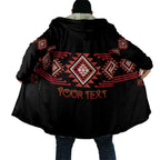 Aotearoa Atua Ruaumoko Personalised Cloak Maori Powerful God Taniko Motifs