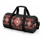 Aotearoa Atua Ruaumoko Duffle Bag Maori Powerful God Taniko Motifs