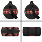Aotearoa Atua Ruaumoko Duffle Bag Maori Powerful God Taniko Motifs