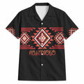 Aotearoa Atua Ruaumoko Personalised Hawaiian Shirt Maori Powerful God Taniko Motifs