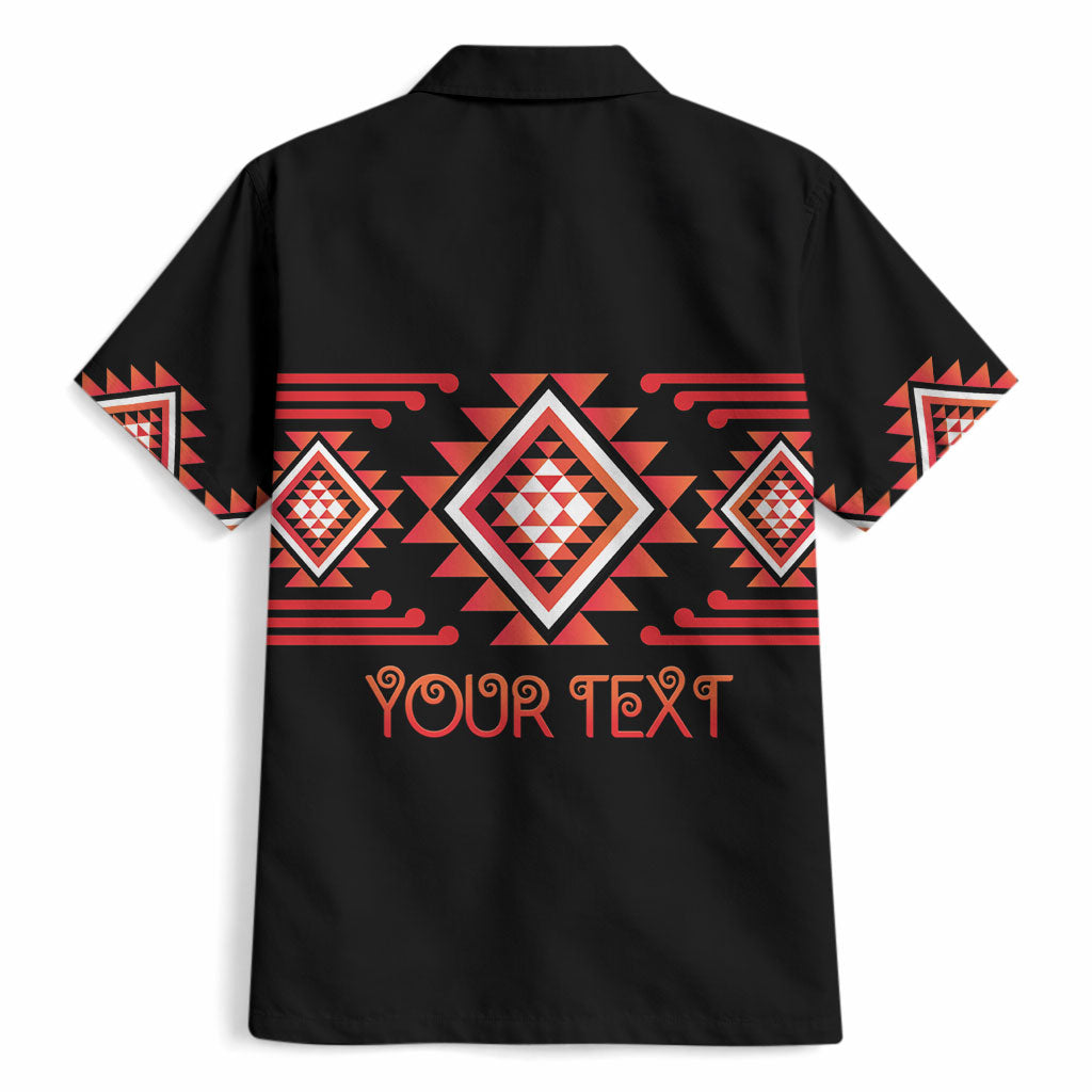 Aotearoa Atua Ruaumoko Personalised Hawaiian Shirt Maori Powerful God Taniko Motifs