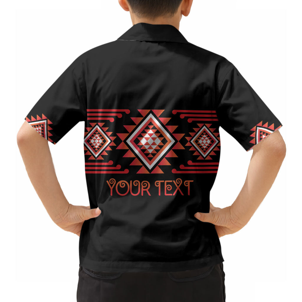 Aotearoa Atua Ruaumoko Personalised Hawaiian Shirt Maori Powerful God Taniko Motifs