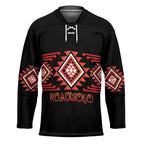 Aotearoa Atua Ruaumoko Personalised Hockey Jersey Maori Powerful God Taniko Motifs