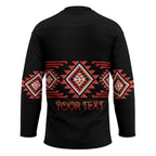 Aotearoa Atua Ruaumoko Personalised Hockey Jersey Maori Powerful God Taniko Motifs