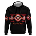 Aotearoa Atua Ruaumoko Personalised Hoodie Maori Powerful God Taniko Motifs