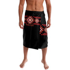 Aotearoa Atua Ruaumoko Personalised Lavalava Maori Powerful God Taniko Motifs
