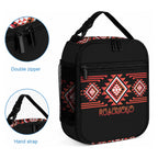 Aotearoa Atua Ruaumoko Lunch Bag Maori Powerful God Taniko Motifs