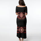 Aotearoa Atua Ruaumoko Personalised Puletasi Maori Powerful God Taniko Motifs