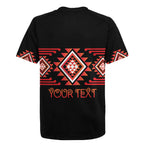 Aotearoa Atua Ruaumoko Personalised Rugby Jersey Maori Powerful God Taniko Motifs