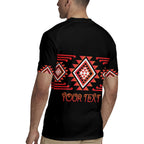 Aotearoa Atua Ruaumoko Personalised Rugby Jersey Maori Powerful God Taniko Motifs