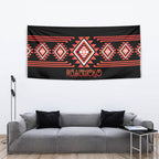 Aotearoa Atua Ruaumoko Tapestry Maori Powerful God Taniko Motifs