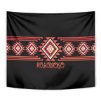 Aotearoa Atua Ruaumoko Tapestry Maori Powerful God Taniko Motifs