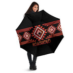 Aotearoa Atua Ruaumoko Umbrella Maori Powerful God Taniko Motifs