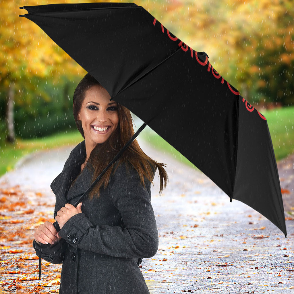 Aotearoa Atua Ruaumoko Umbrella Maori Powerful God Taniko Motifs