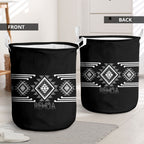 Aotearoa Atua Rehua Laundry Basket Maori God Of Healing Taniko Motifs