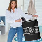 Aotearoa Atua Rehua Laundry Basket Maori God Of Healing Taniko Motifs