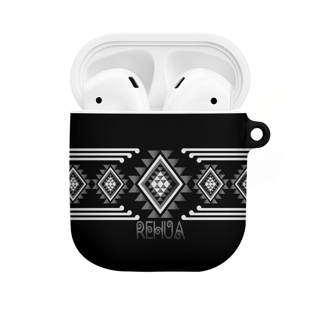 Aotearoa Atua Rehua AirPods Case Maori God Of Healing Taniko Motifs
