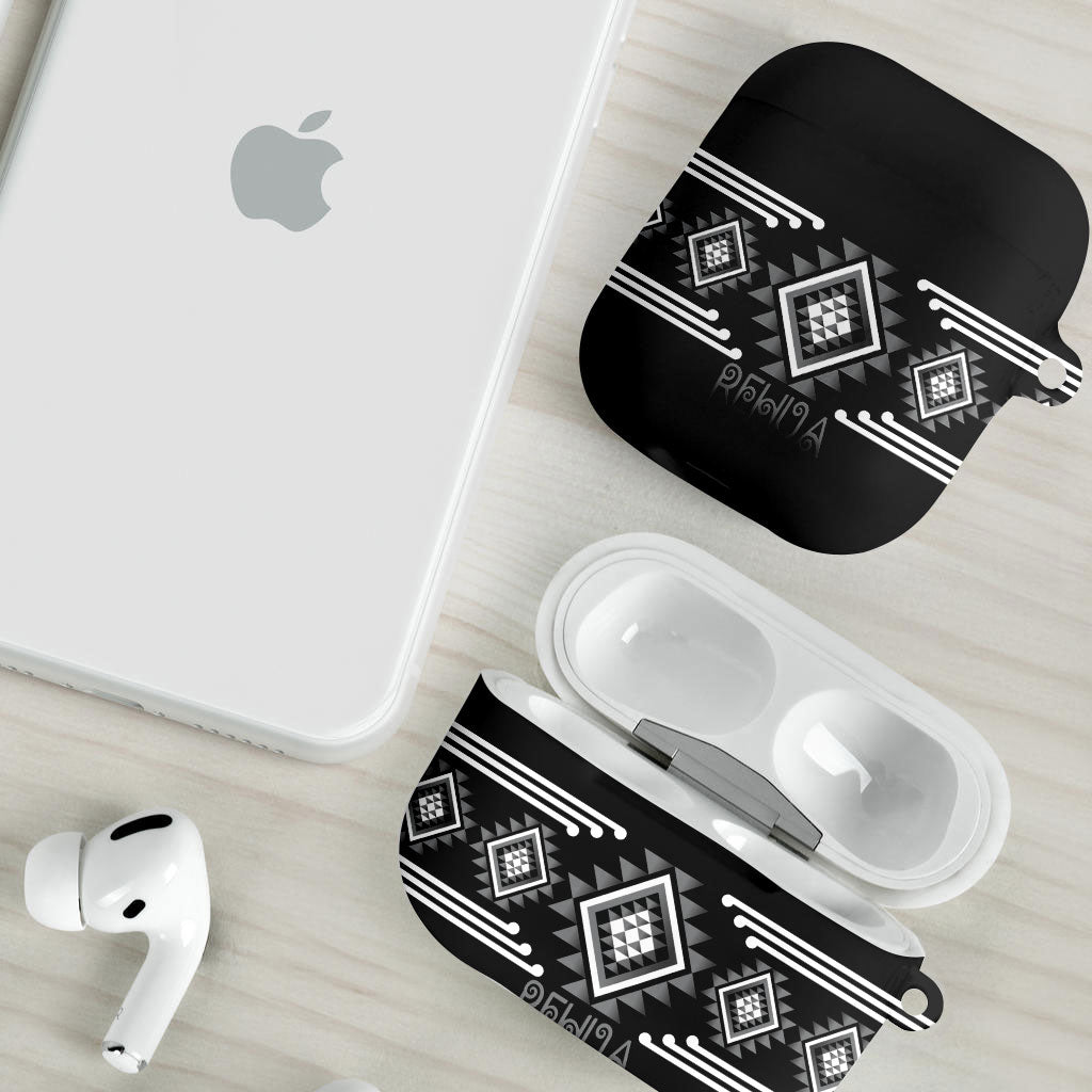 Aotearoa Atua Rehua AirPods Case Maori God Of Healing Taniko Motifs