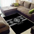 Aotearoa Atua Rehua Area Rug Maori God Of Healing Taniko Motifs