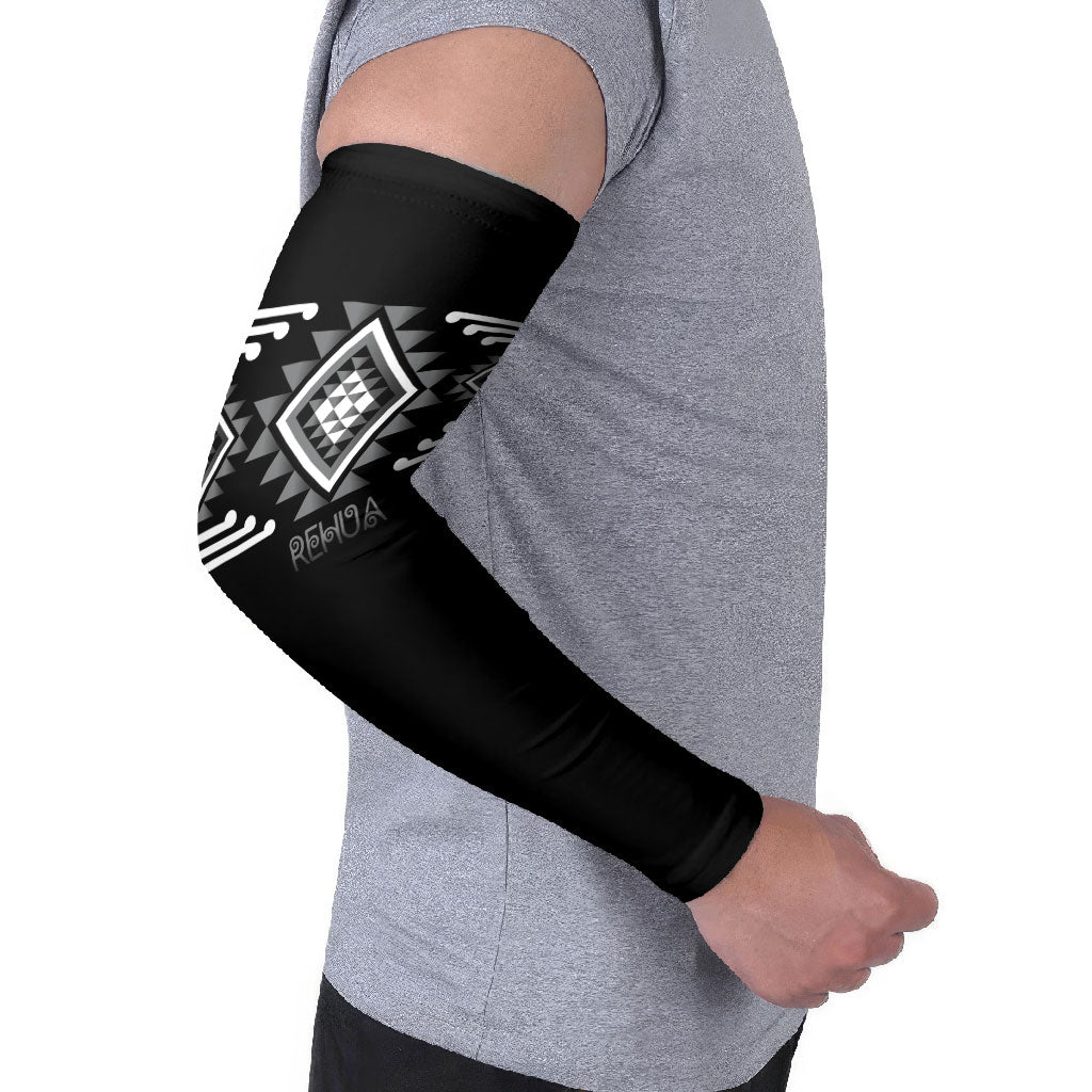 Aotearoa Atua Rehua Personalised Arm Sleeves Maori God Of Healing Taniko Motifs