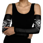 Aotearoa Atua Rehua Personalised Arm Sleeves Maori God Of Healing Taniko Motifs