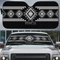 Aotearoa Atua Rehua Auto Sun Shade Maori God Of Healing Taniko Motifs