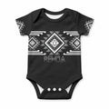 Aotearoa Atua Rehua Personalised Baby Onesie Maori God Of Healing Taniko Motifs