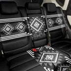 Aotearoa Atua Rehua Back Car Seat Cover Maori God Of Healing Taniko Motifs