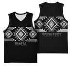 Aotearoa Atua Rehua Personalised Basketball Jersey Maori God Of Healing Taniko Motifs