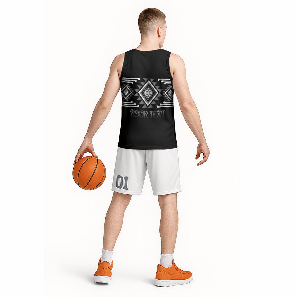 Aotearoa Atua Rehua Personalised Basketball Jersey Maori God Of Healing Taniko Motifs